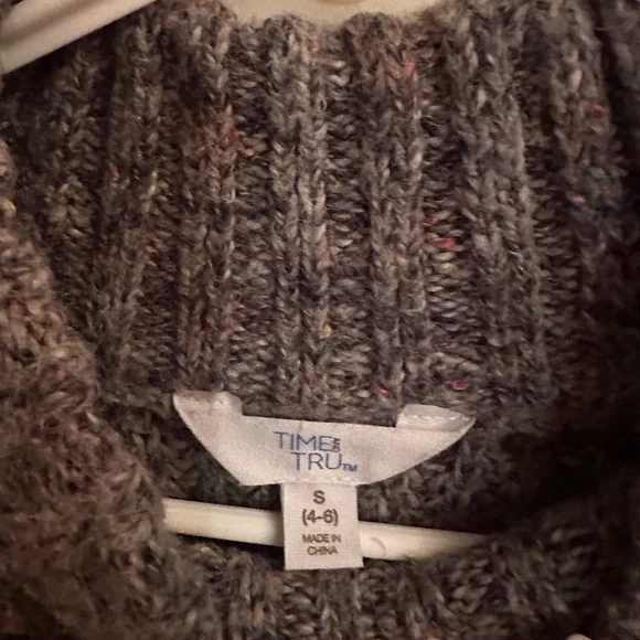 Women’s grey sweater size Small 4/6 - Picture 3 of 3